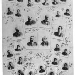 Graduation photographs, 1901 (F.K. in the top row, third from the left)