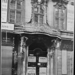 The Kafka family shop on the 1st floor, in 1906 (Celetná Street 12)
