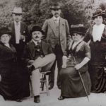Family photograph from about 1908–1910. Seated: mother, father, aunt Julie. Standing: uncle Siegfried, Uncle Richard, his wife Hedwig